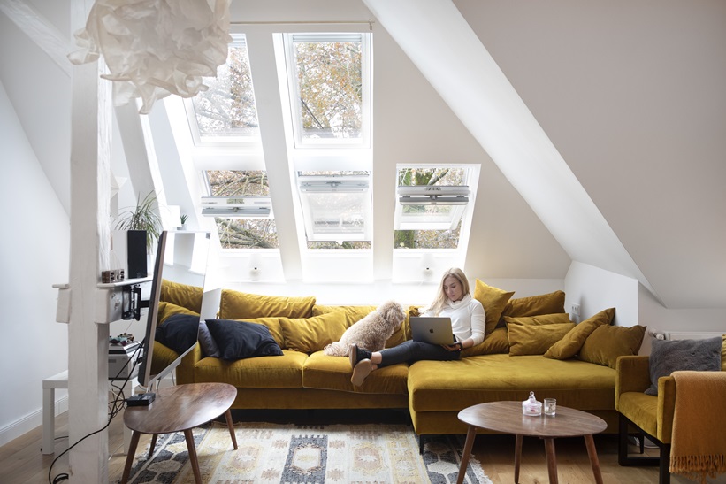 VELUX jumta logi, jumta logu bloks